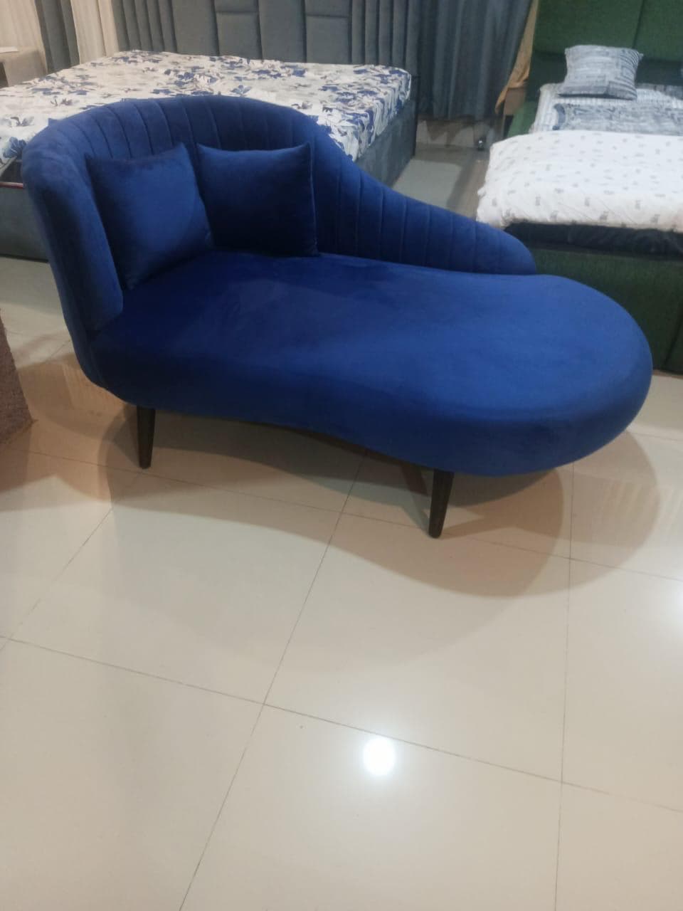 Navy Channel-Tuft