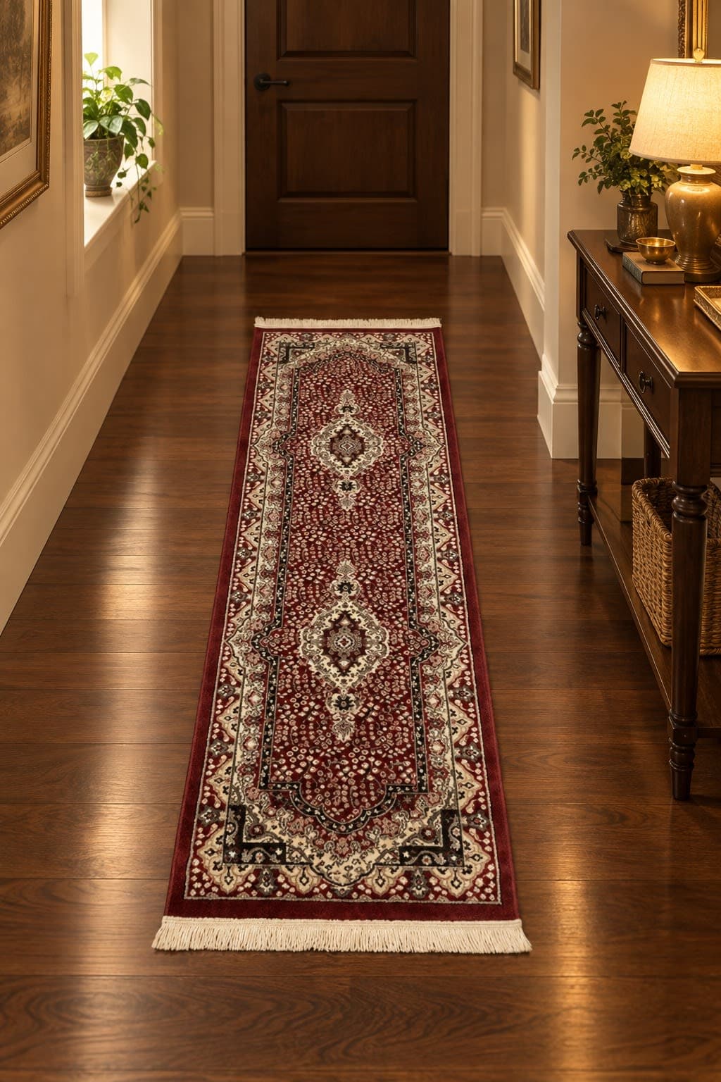 Crimson Cascade Royal Runner