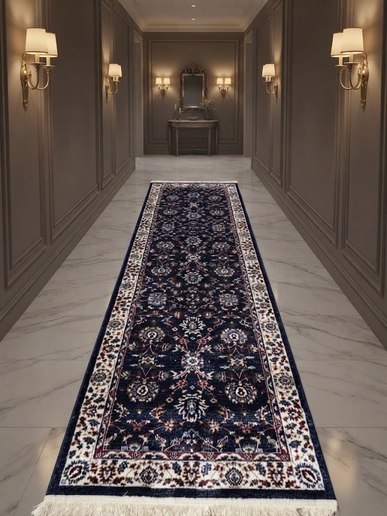 Midnight Bloom Garnet Runner
