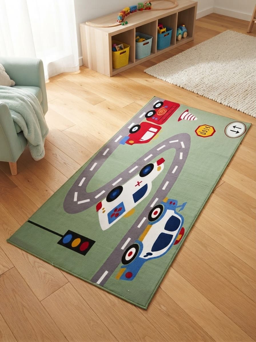 Winding Highway Kids Mat