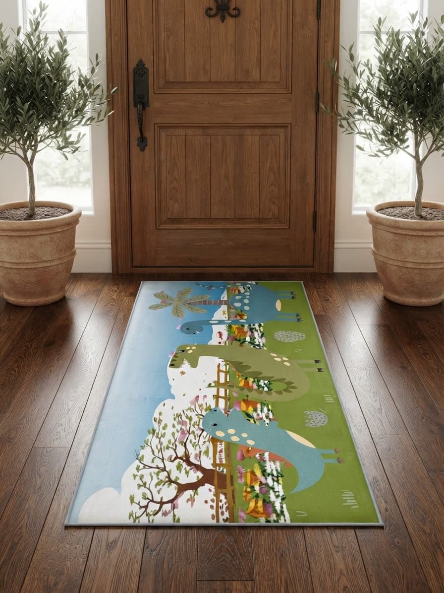 Dino Garden Kids Mat