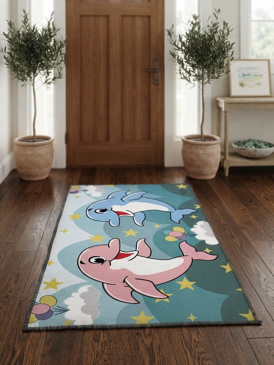 Dancing Dolphins Kids Mat