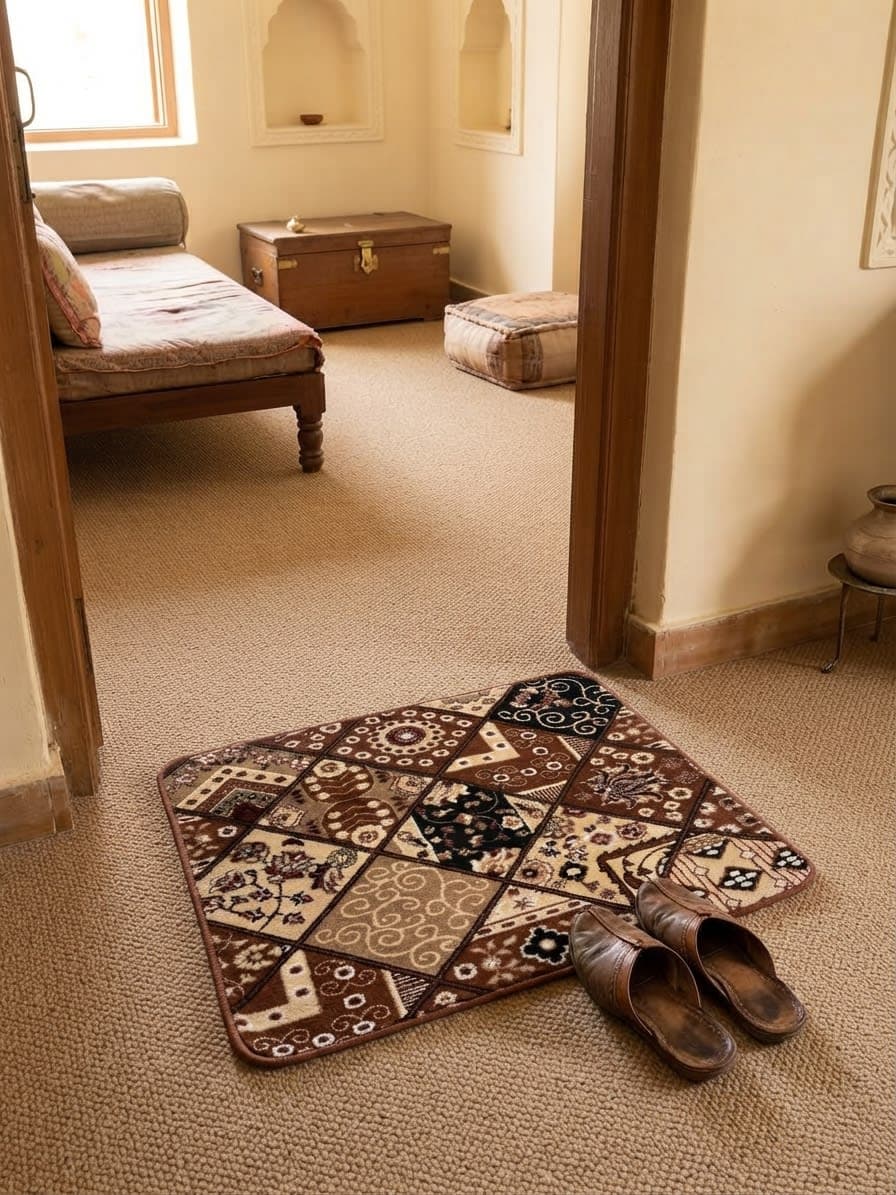 Mixed-Motif Patchwork Atom Mat