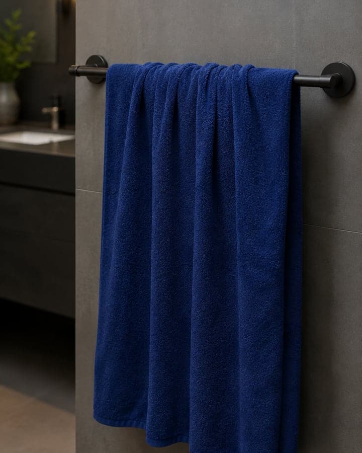 Ivory Mosaic Dobby Bath Towel