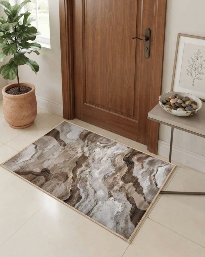Marble Mist Anti-Slip Mat